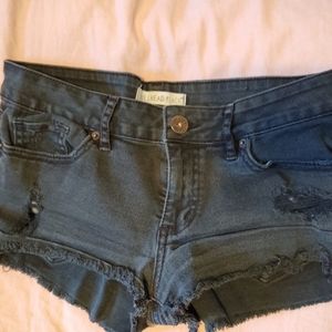 Bullhead Black Jean Shorts